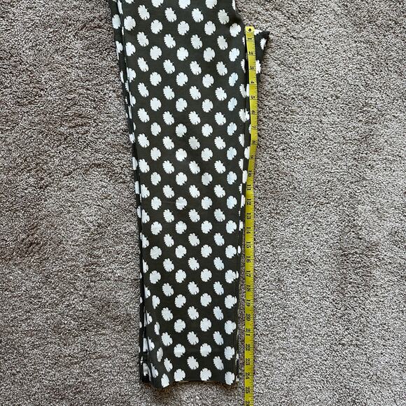 Boden Richmond Ankle Trouser Pant in Leaf Print Olive Green 4P Preppy Resort - Picture 14 of 15